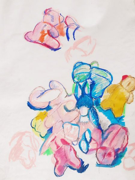 Drawing Pastel Bears